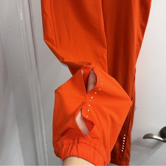 Lululemon adapted state high-rise jogger *Air flow solar orange  sz 4 NWOT. - Picture 12 of 16
